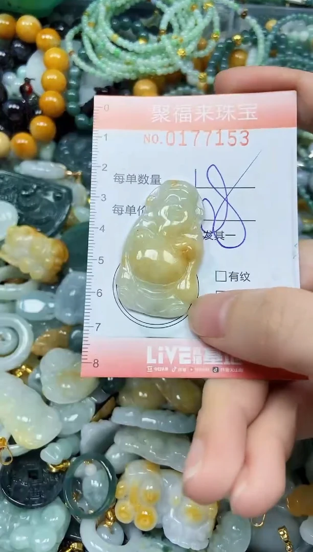 翡翠未镶嵌颈饰闪购0177153