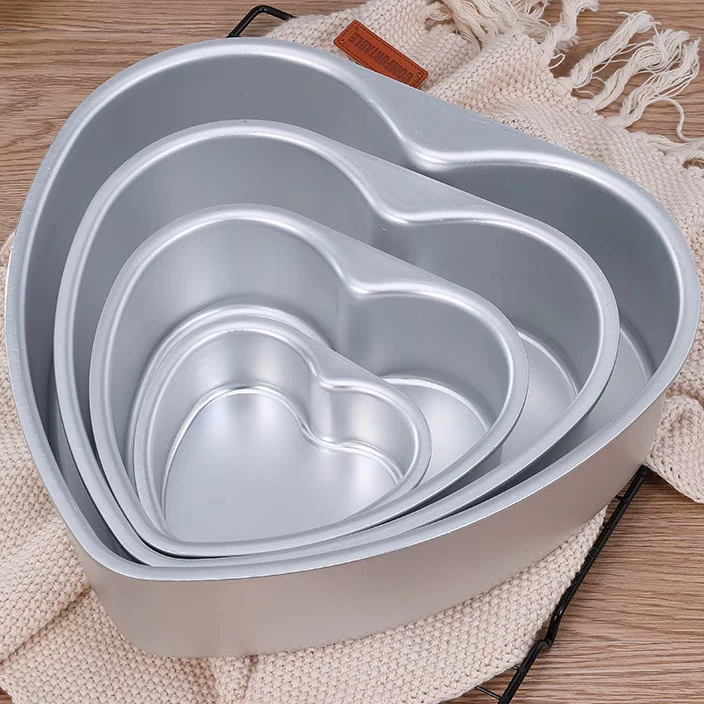 4寸6寸8寸10寸铝合金活底戚风模具