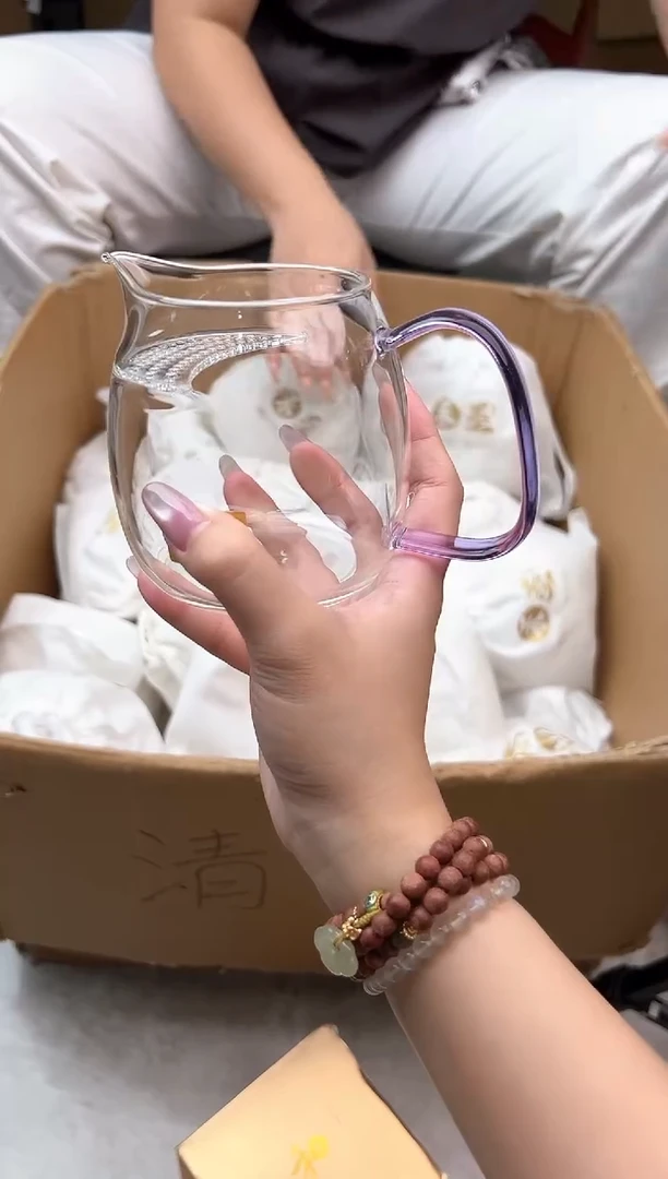 禾墨清韵茶海浅紫色