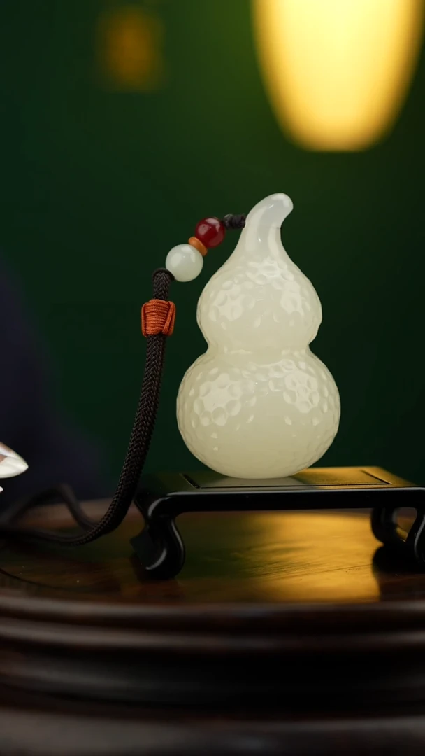 玉【锤纹葫芦】天然玉石手把件