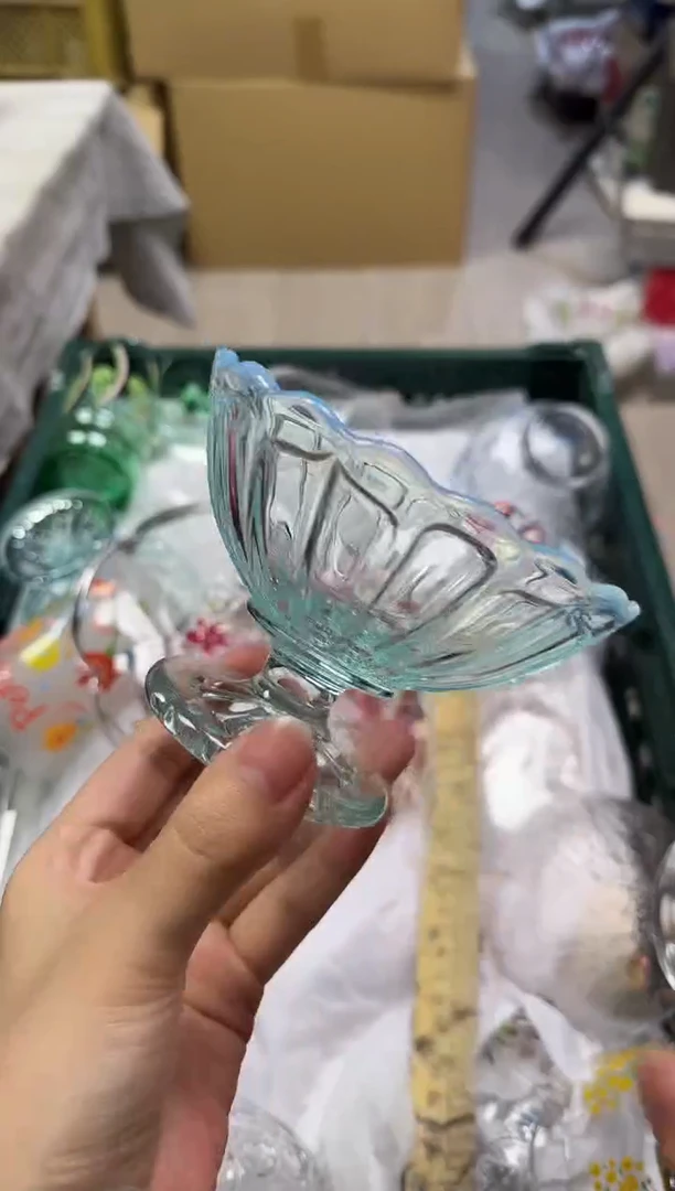 手工艺品玻璃马***狗687