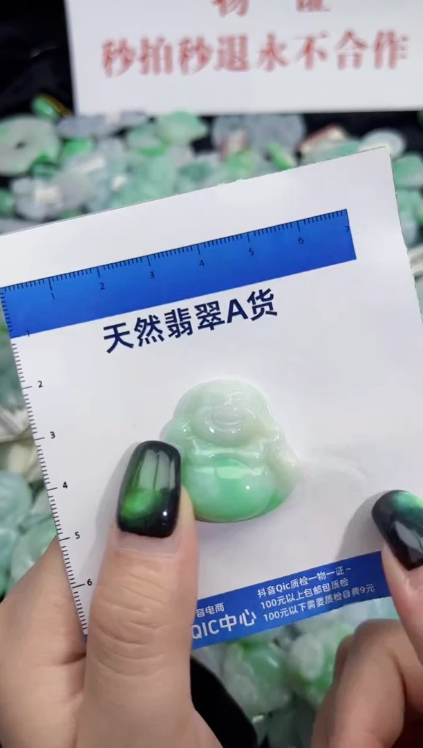 颈饰未镶嵌翡翠翡翠A货