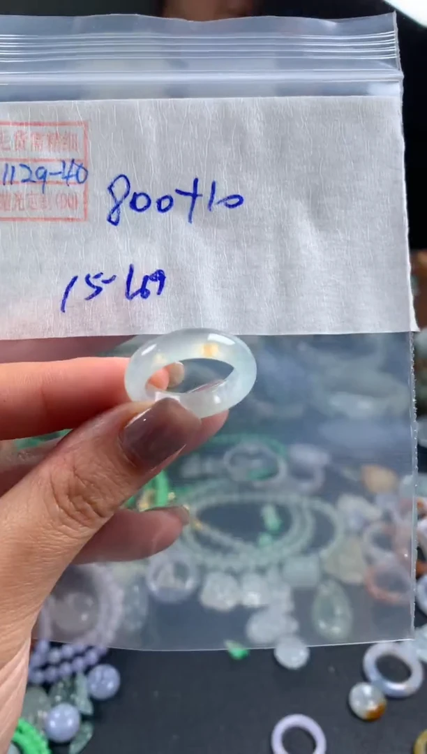 未镶嵌定制翡翠翡翠810元15#毛货需精细抛光040