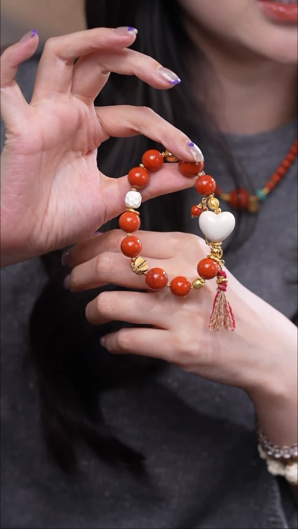 【闪购商品】南红玛瑙手串未镶嵌-多样性发其一
