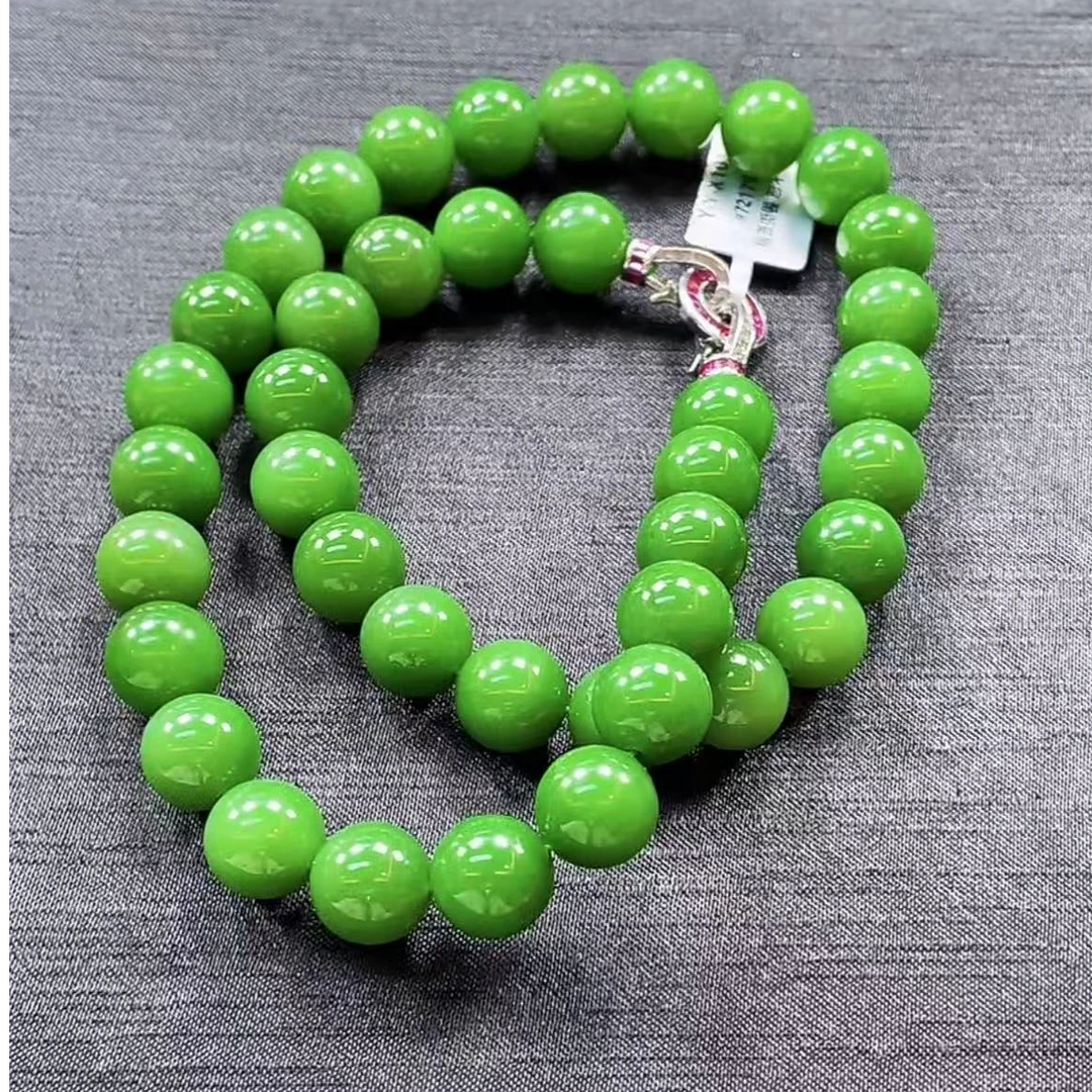 【壹世臻选】天然和田玉项链 多样性发一