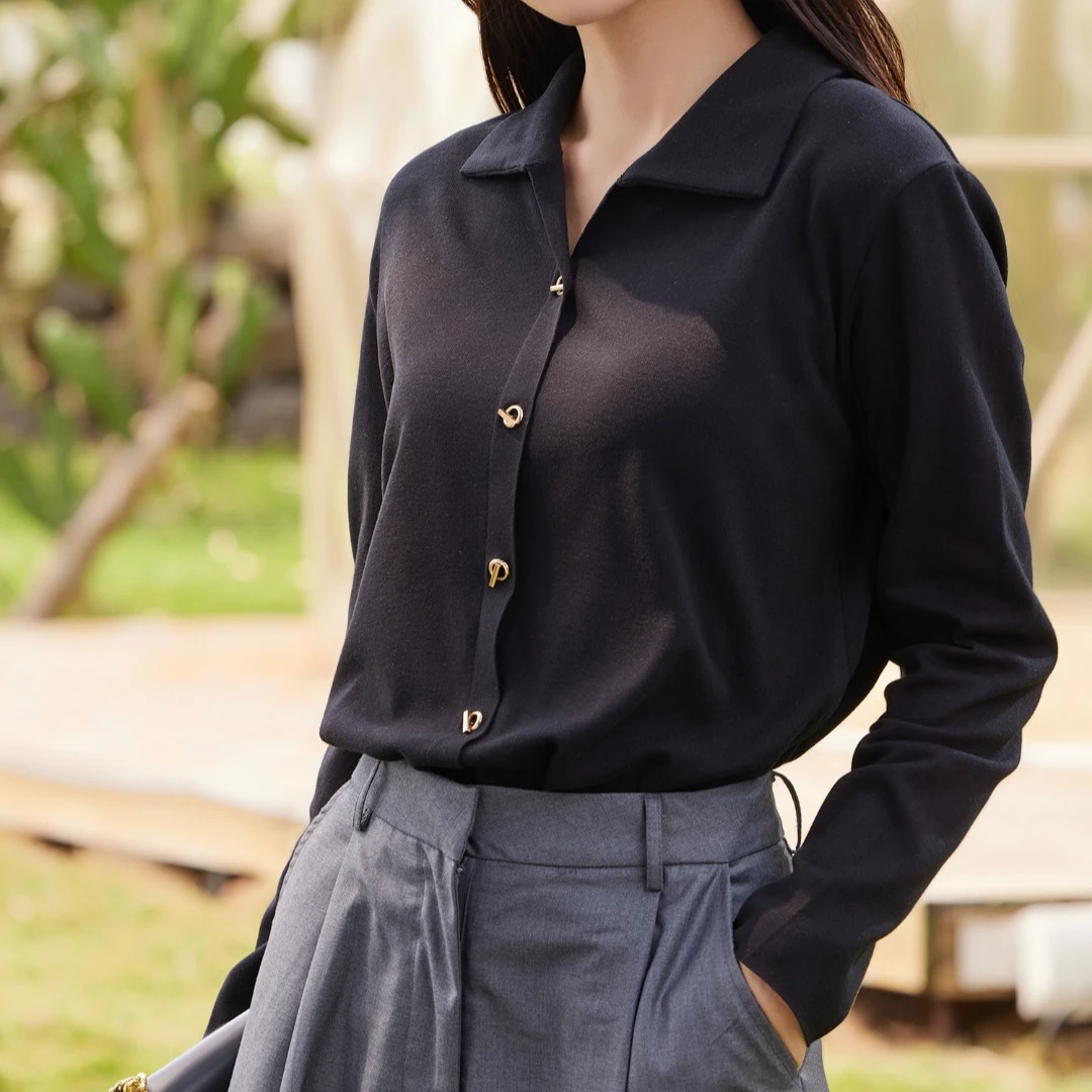 4374女士针织打底衫