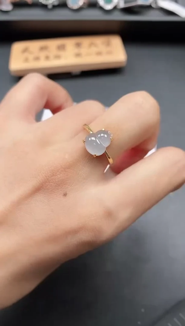 银S925镶嵌戒指翡翠111