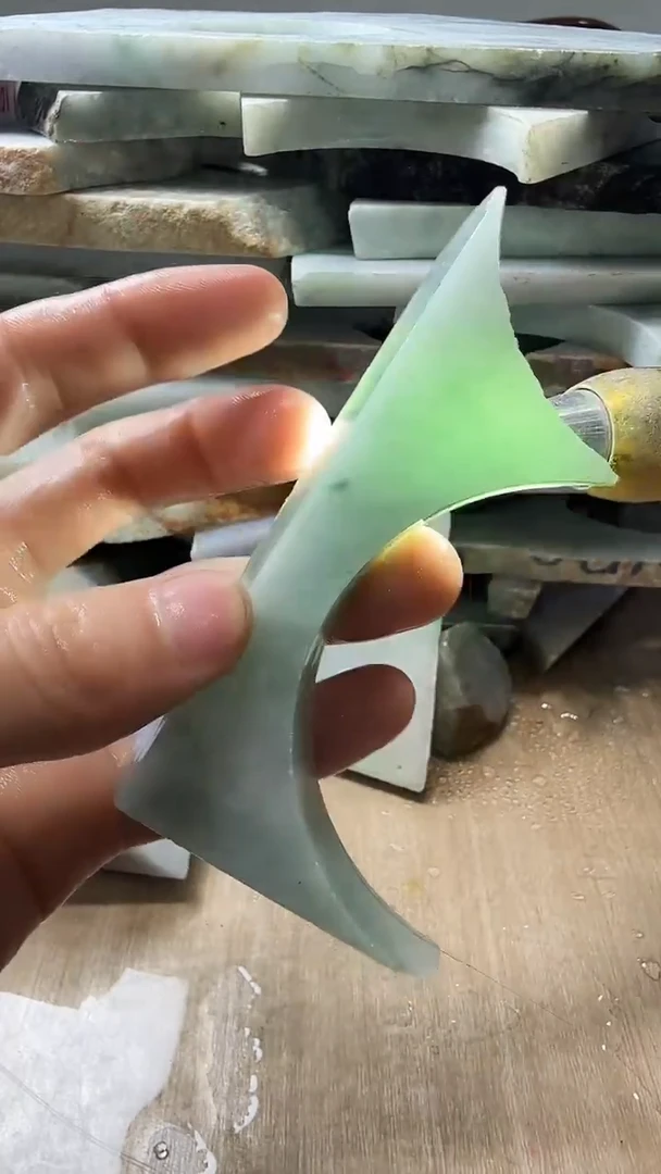 裸石翡翠天然翡翠A货花610