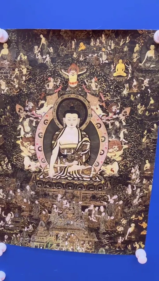 卷轴画唐卡16001