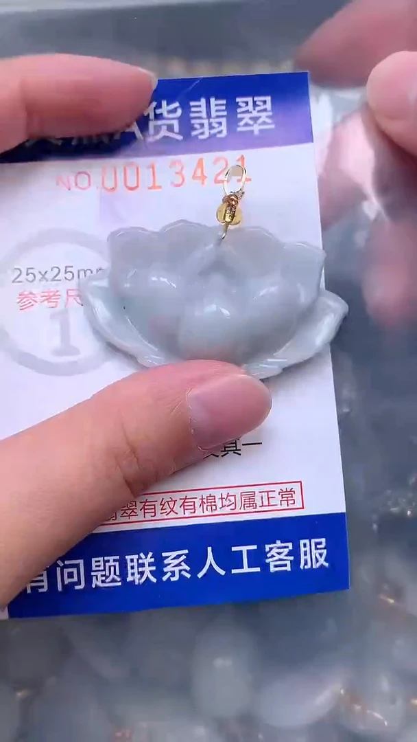 吊坠(赠链)未镶嵌翡翠1