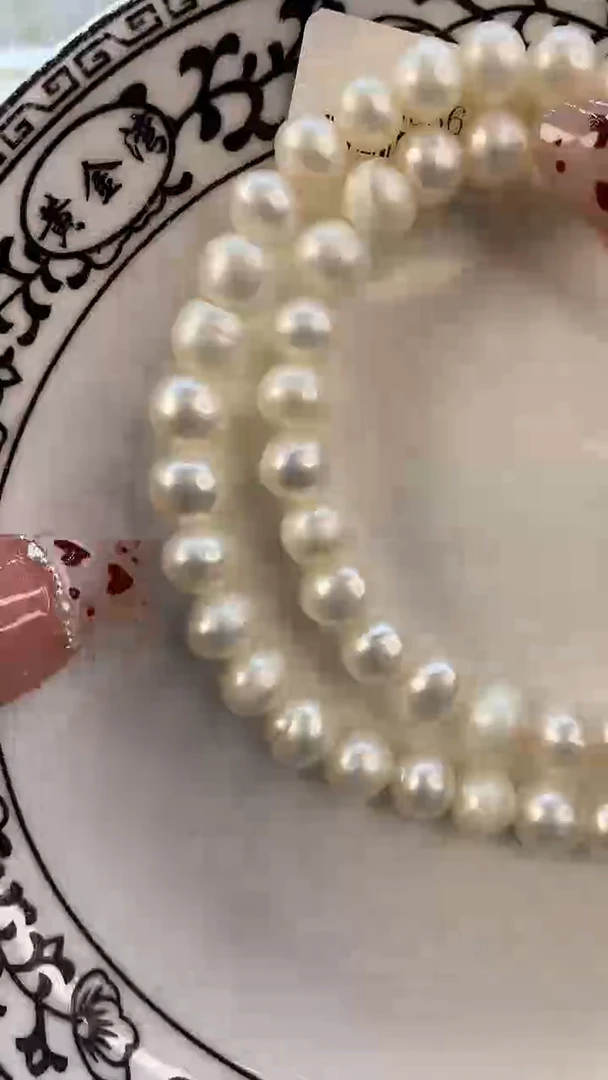 【闪购商品】淡水珍珠项链合金2