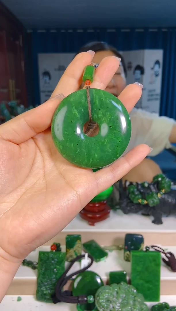 和田玉未镶嵌挂件1