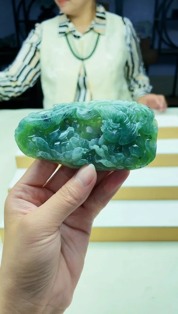 未镶嵌定制翡翠毛货09170096