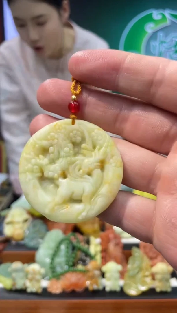 【闪购商品】岫玉吊坠未镶嵌·