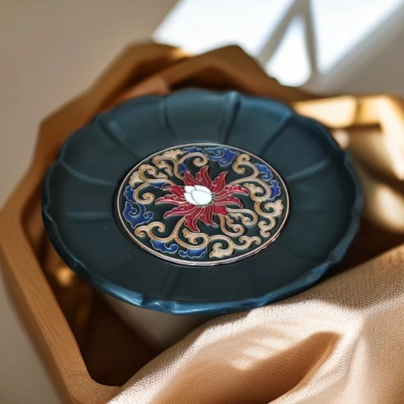 【央广非遗】电木花瓣烈焰杯垫（th96）中国风