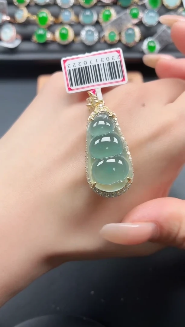 银S925镶嵌戒指翡翠1111