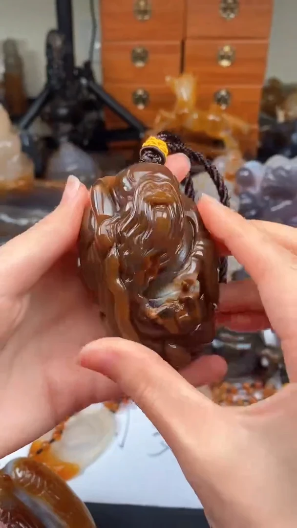 【闪购商品】玛瑙/玉髓颈饰未镶嵌AA