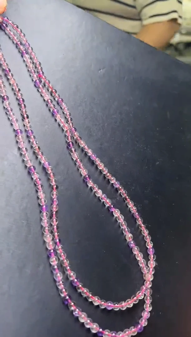 未镶嵌手串水晶超七多圈手串5m+ 多样性发一 M57507