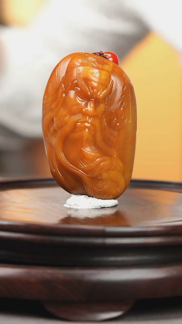 未镶嵌和田玉把件乡*