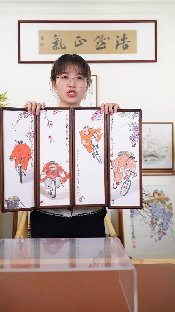 国画鹿鸣现代美术馆-梁滨老师作品