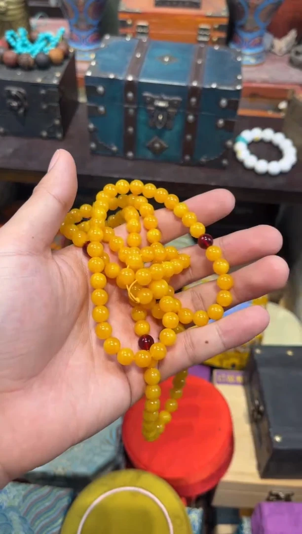 未镶嵌蜜蜡裸石E刘哥高端专属精品33