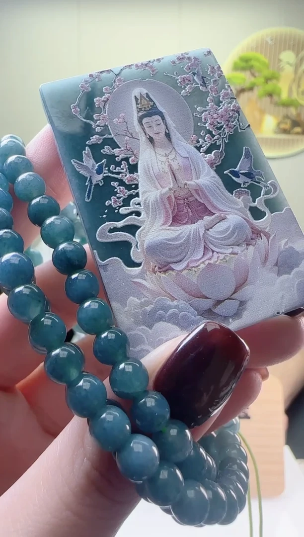 颈饰未镶嵌翡翠多样性随机发其一