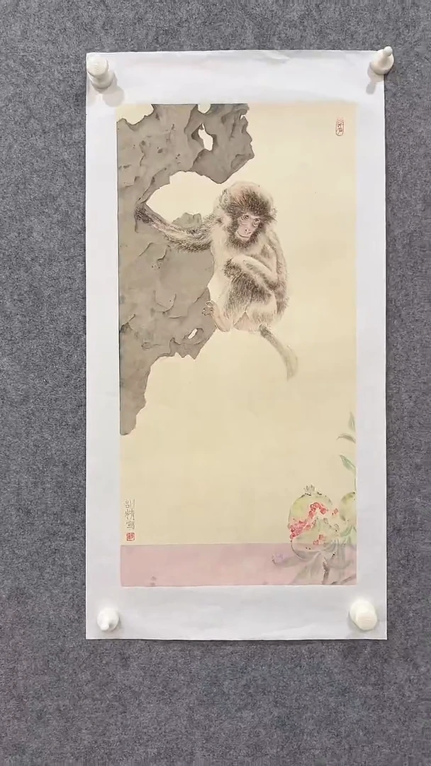 国画邹训精-2平尺-国画作品-yz