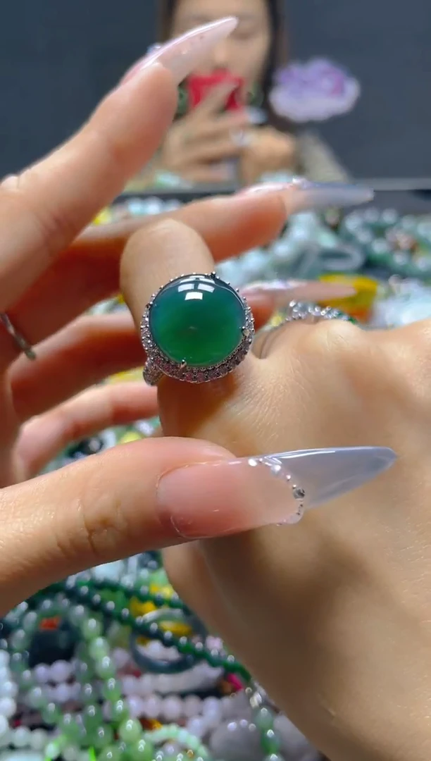 颈饰未镶嵌翡翠/B/翡翠A货，一件也是批发价