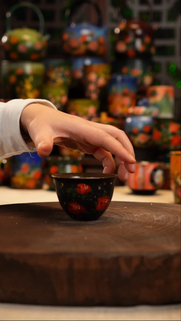 油画   釉下彩   杯子