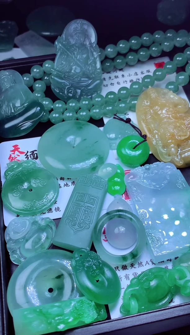 未镶嵌定制翡翠肚****#翡翠毛货定制