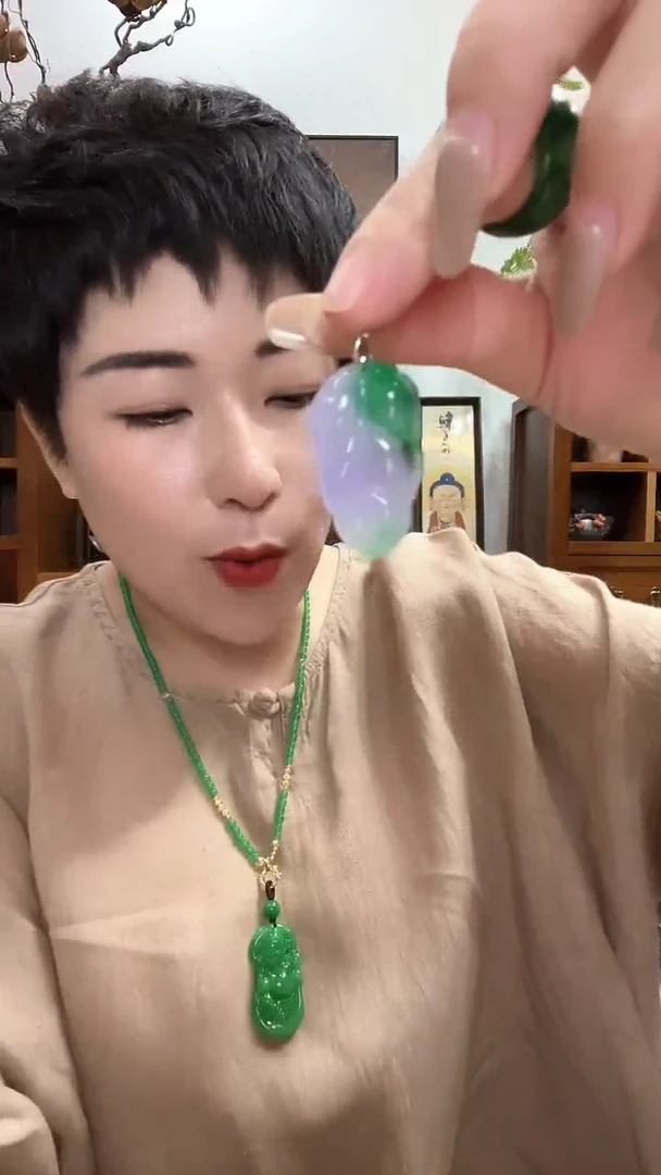 吊坠(赠链)合金翡翠多样性发货565