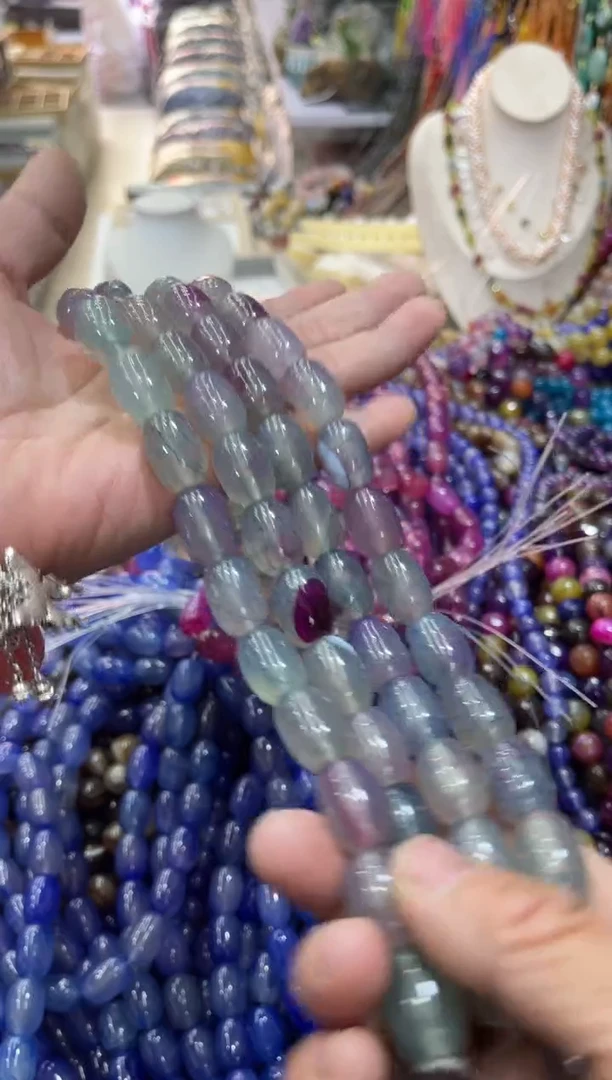 未镶嵌玛瑙/玉髓珠宝半成品一条