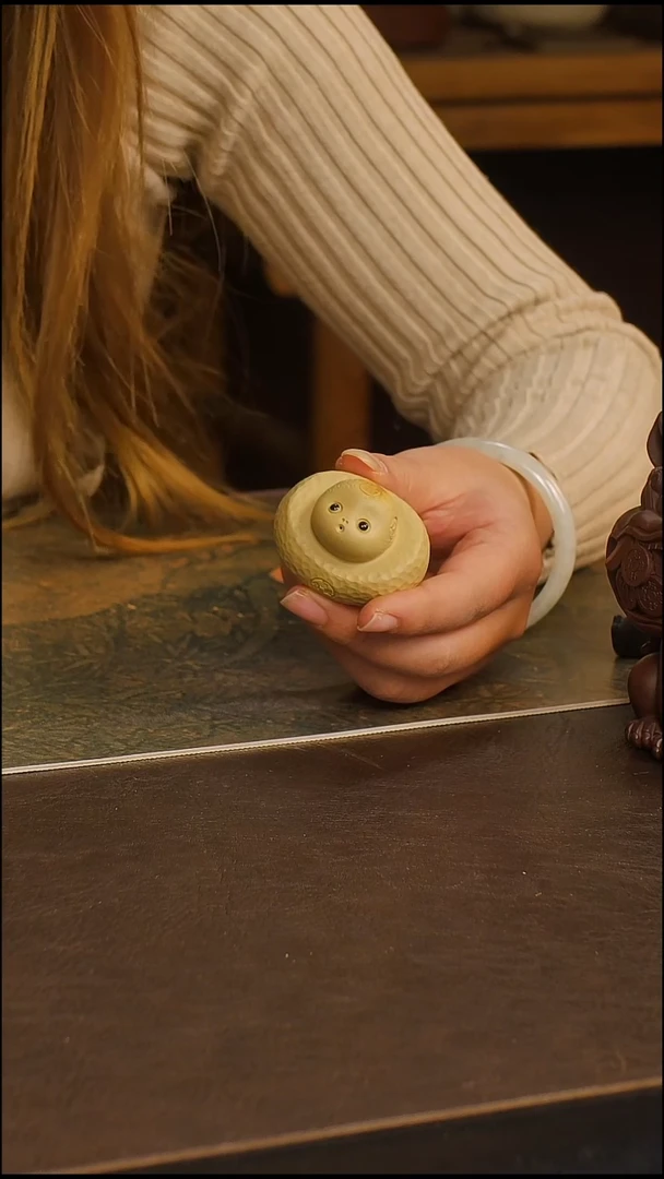 紫砂茶宠小蛇宝茶宠