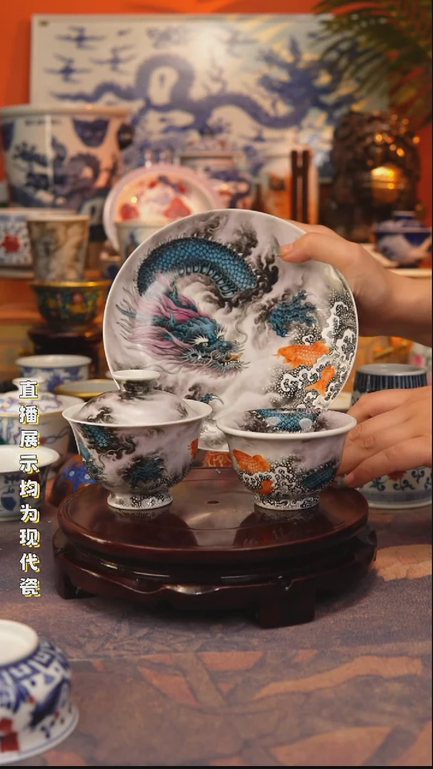 .**.景德镇手工手绘陶瓷杯