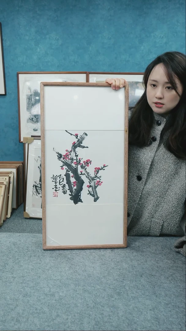 【闪购商品】国画33*66郑志超老师花鸟