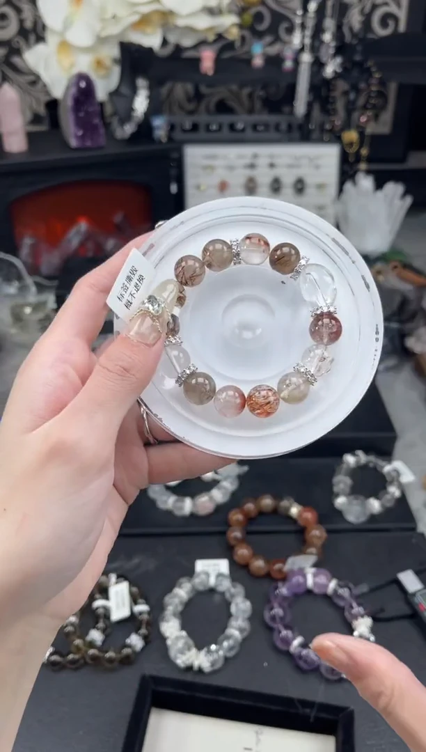 【闪购商品】水晶手链未镶嵌天然水晶 多样性发货