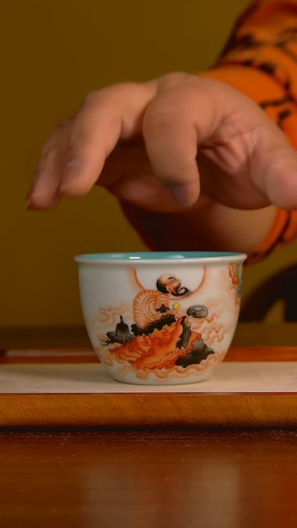【闪购商品】杯手工手绘杯杯很美丽