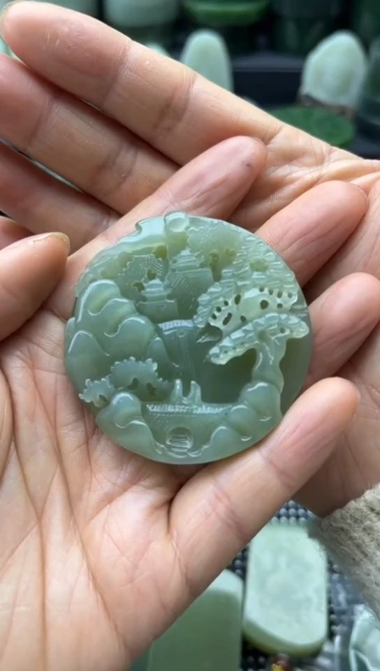 未镶嵌和田玉珠宝半成品牌子