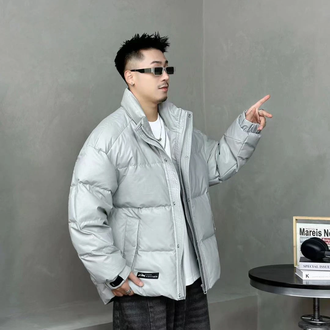 『光头臻选』【免洗好打理】户外高品质时尚百搭保暖加厚外套-91308