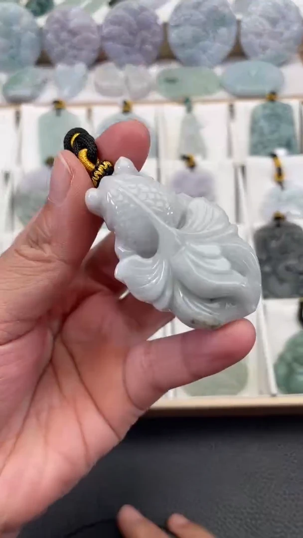 颈饰未镶嵌翡翠天然缅甸翡翠A货217