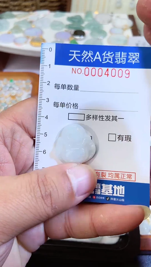 【闪购商品】翡翠吊坠(不含链)未镶嵌翡翠4009