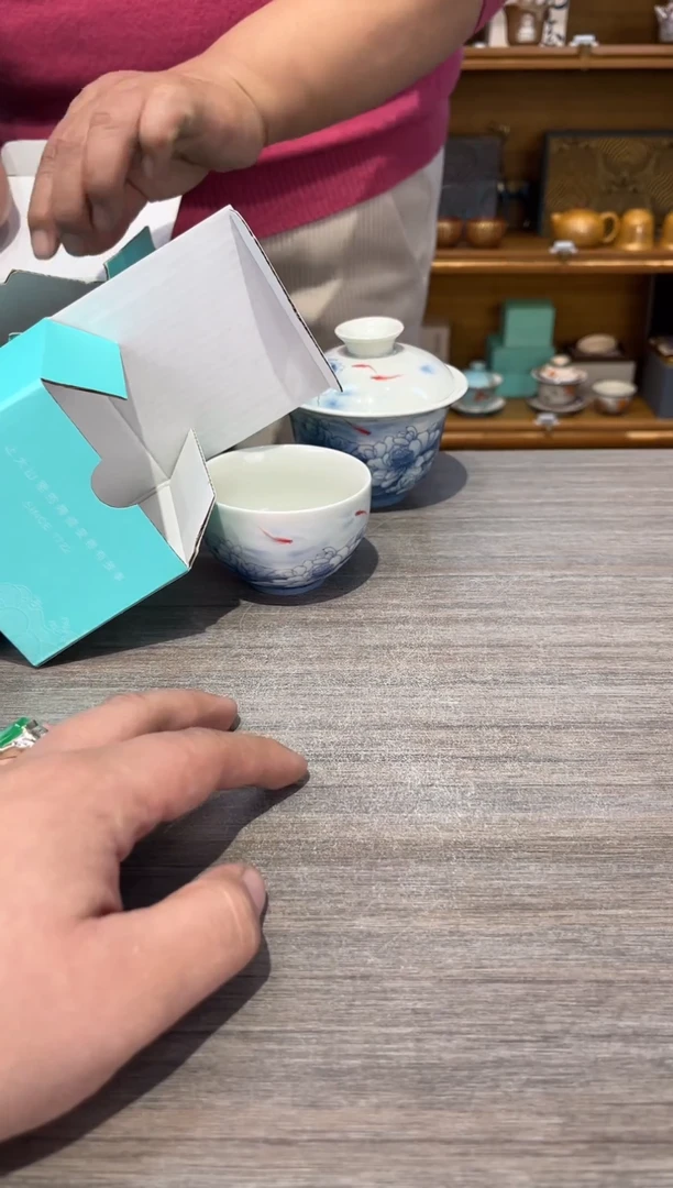 【闪购商品】荷趣盖碗加一杯茶具茶具