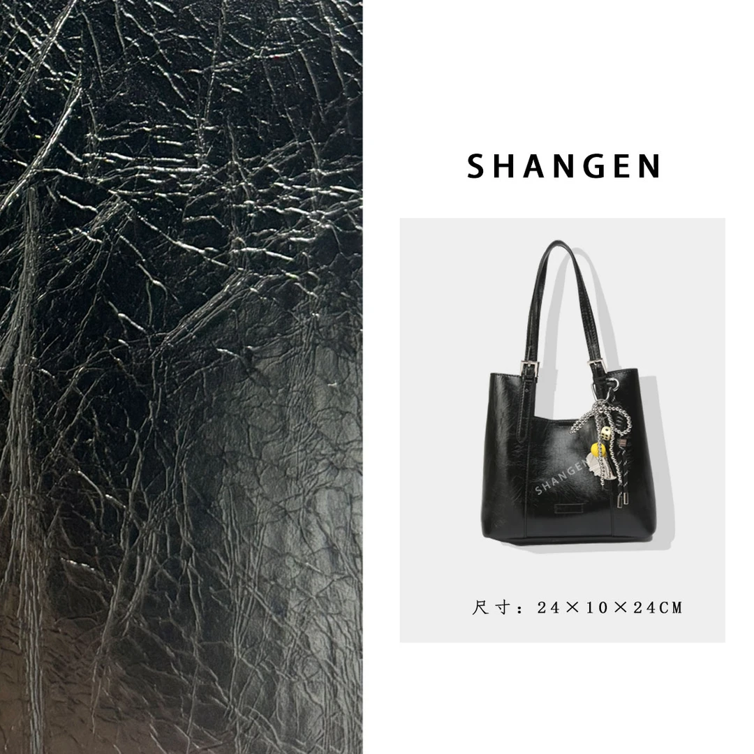 【尚恩CC】SKL-7313-黑色-24*10*24轻奢时尚女士新款单肩斜挎包