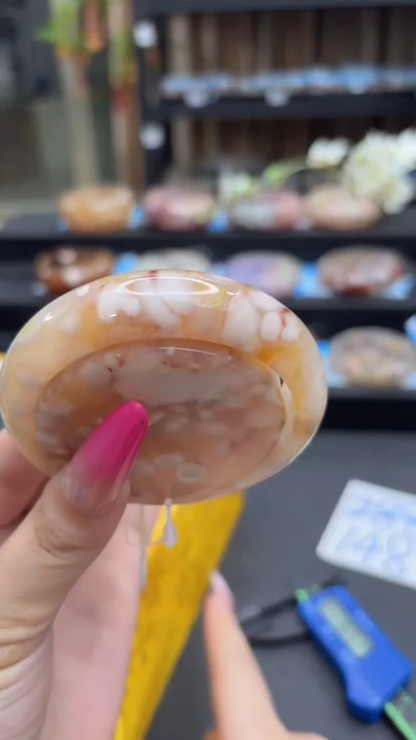 未镶嵌手镯石英质玉587(57圈赠送镯心)