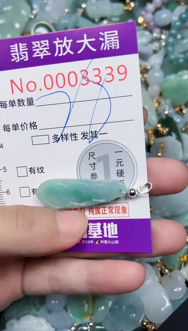 颈饰未镶嵌翡翠3339