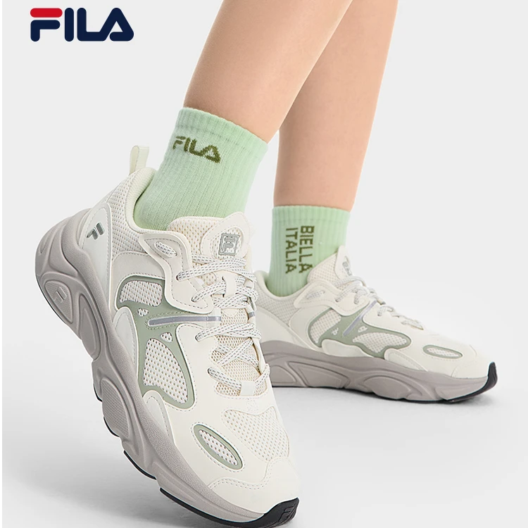 斐乐火星2休闲鞋2025夏季新款厚底运动鞋透气薄款复古轻便跑步鞋