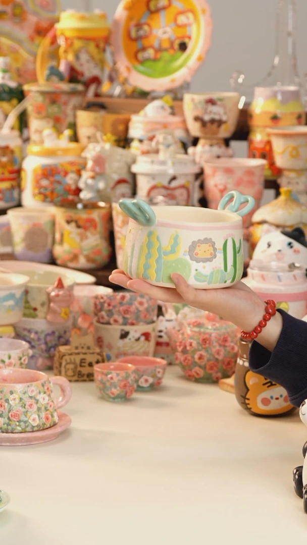 其他景德镇釉下彩手绘设计师款陶瓷