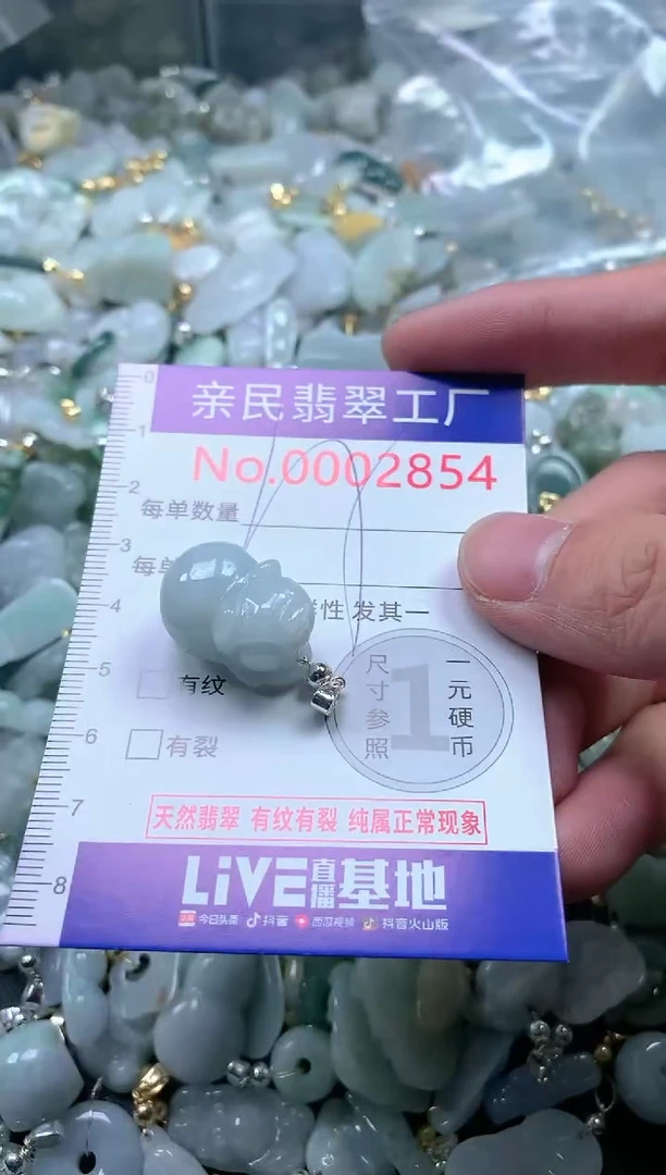 【闪购商品】翡翠吊坠(不含链)未镶嵌2854
