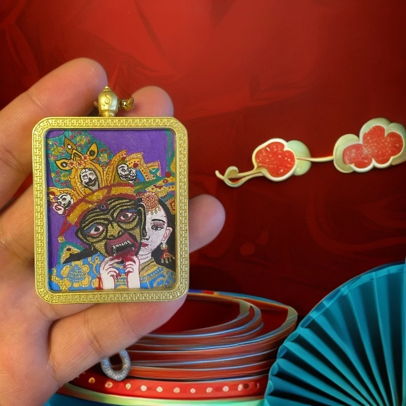 唐卡 扎基拉姆  纯手绘 假一赔十