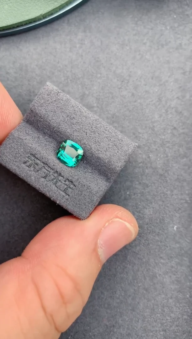 未镶嵌裸石定制碧玺1.1ct lagoon碧玺 定制